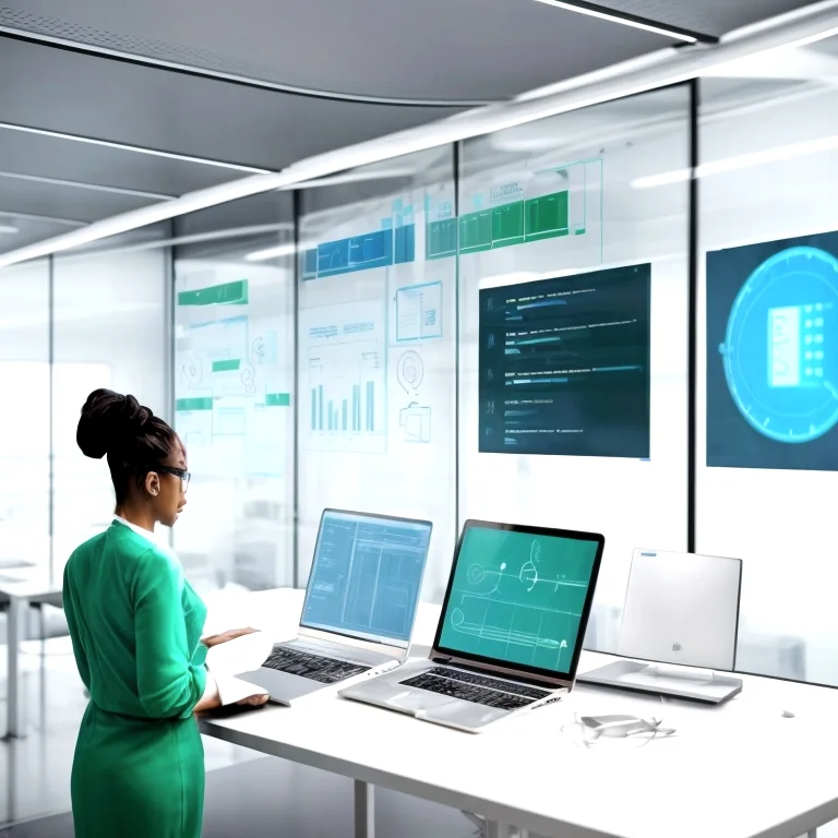AI architecture review illustration